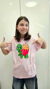 Koszulka OSHEEEbeczka - różowa